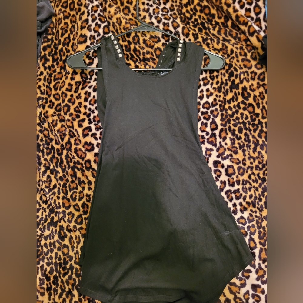 Too Fast-oversized Muscle Tank Style Top-size Small